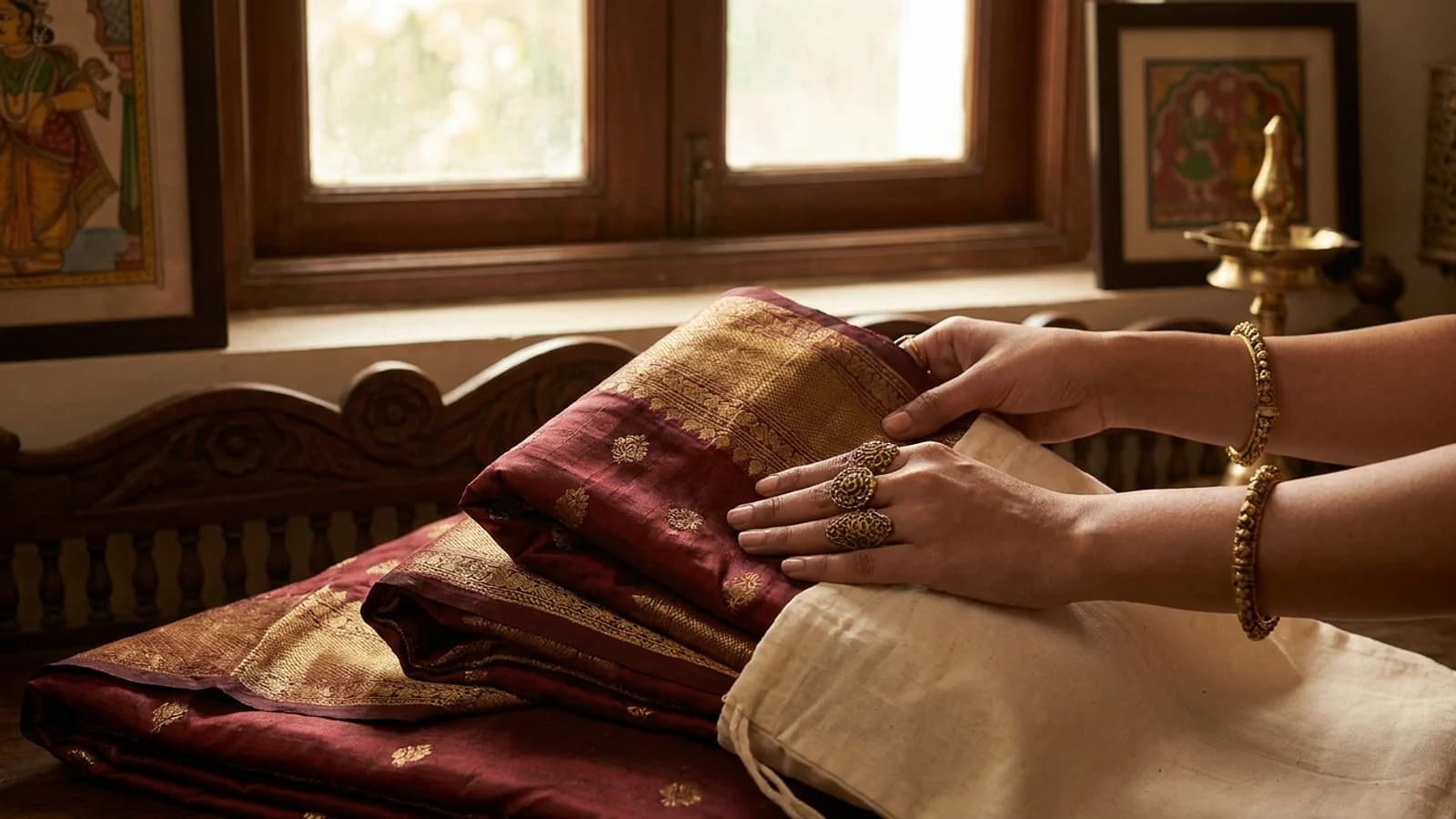 The Enduring Elegance: How to Care for Your Silk Bharatanatyam Costume So It Lasts for Years
