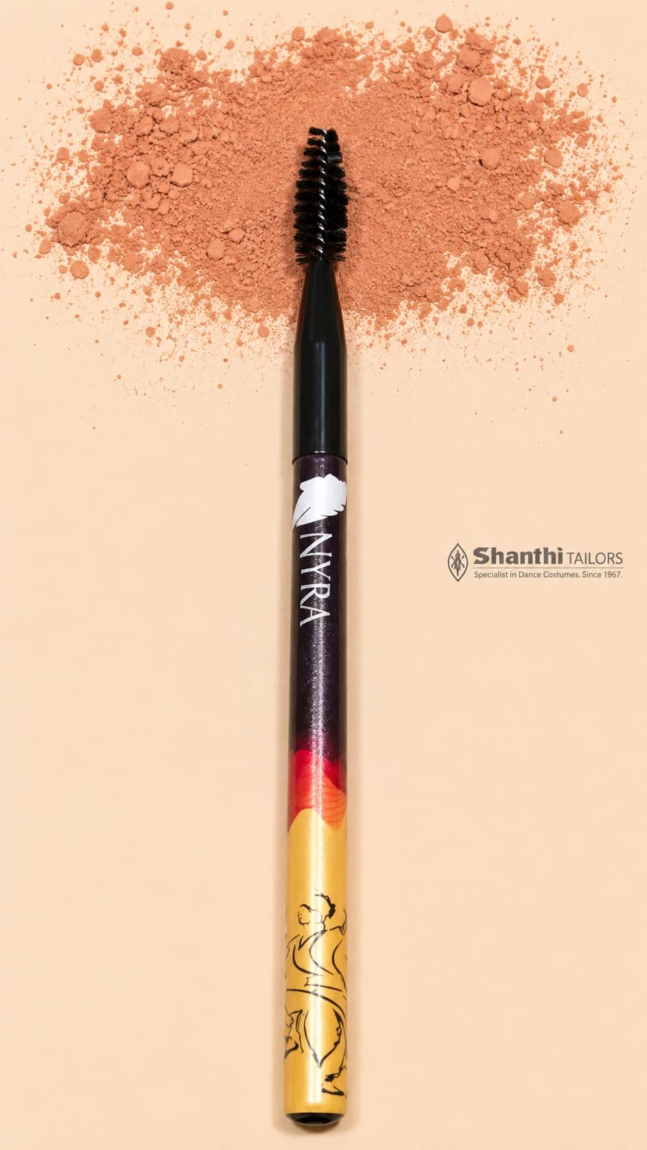 Eyelash Brush | Single Makeup Brush | Nyra