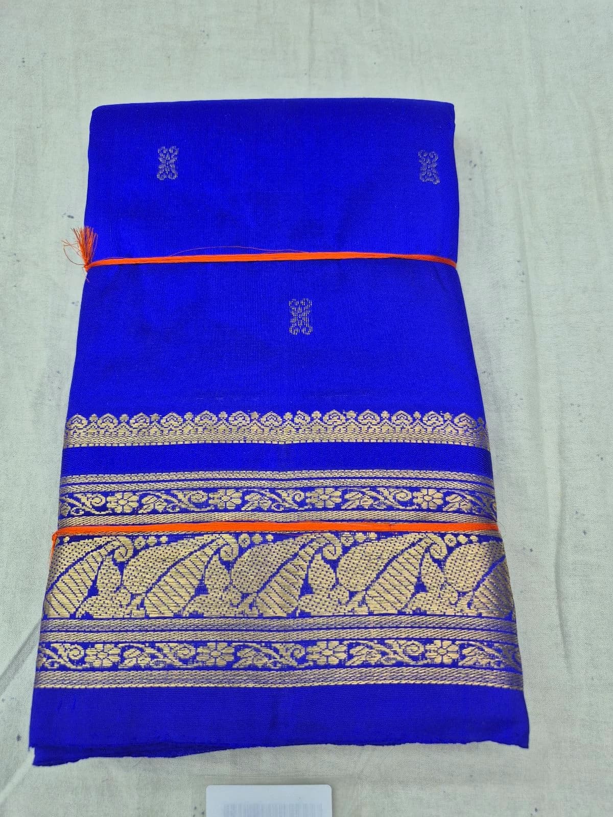 Royal Blue Dharmavaram Silk Saree