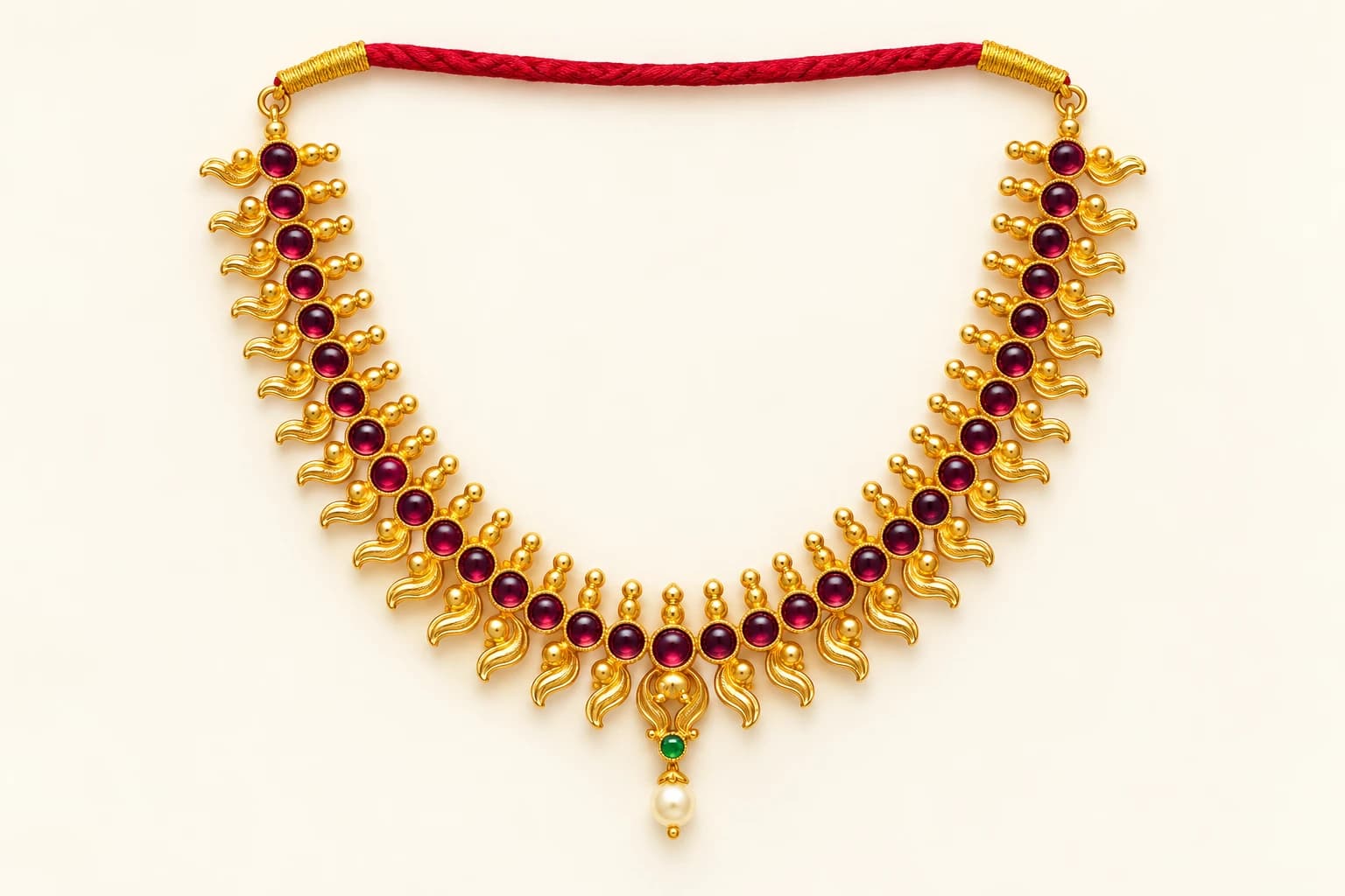 Sangu Necklace | Imitation Jewellery