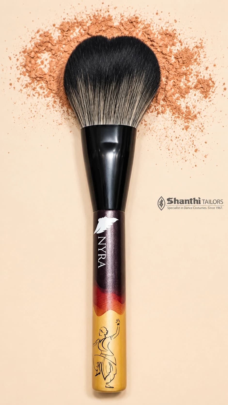 Powder Brush | Single Makeup Brush | Nyra